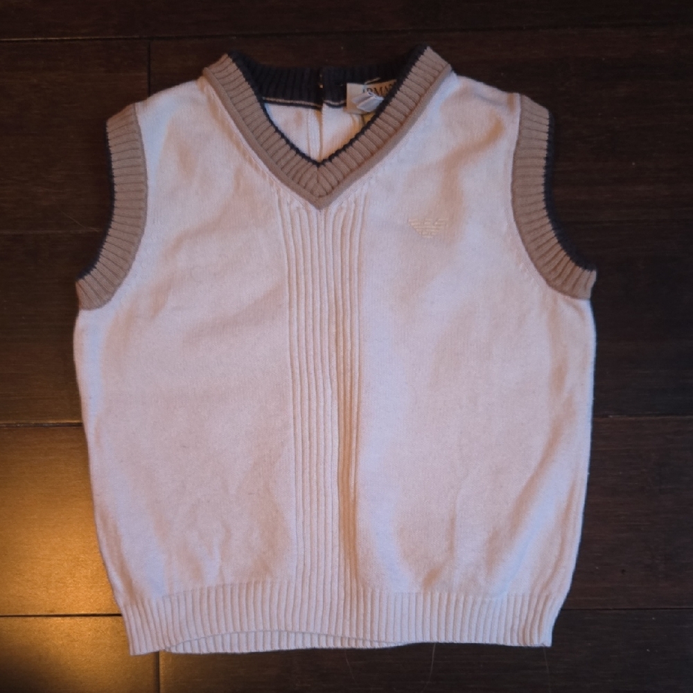 Armani Baby Sweater Vest